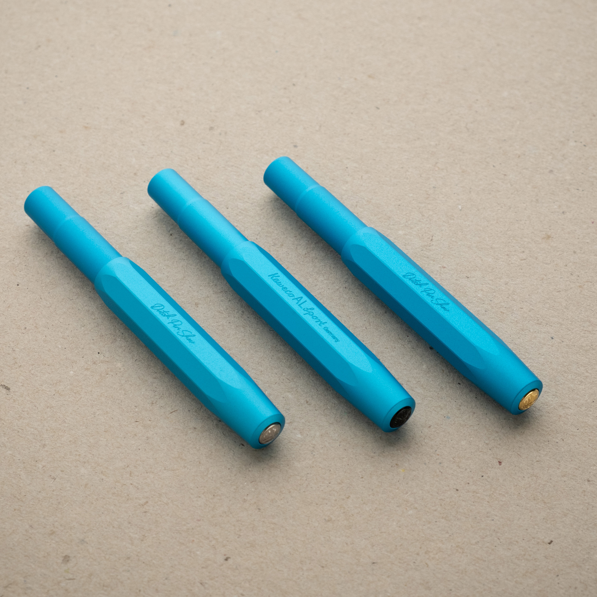 Kaweco AL Sport Dutch Pen Show 2025 Waterworld Edition GT Fountain